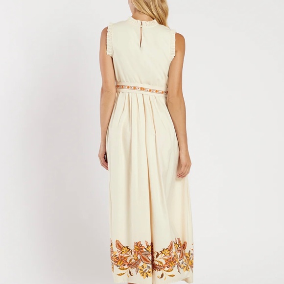 NWT Jude Connally Sleeveless Constance Maxi Dress Size Medium - Picture 4 of 15